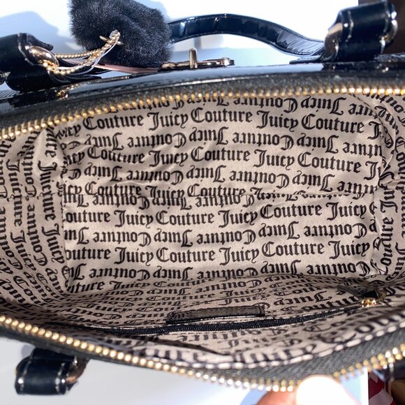 BRAND NEW Black Licorice Juicy Couture Handbag - Picture 5 of 5